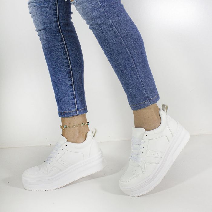Zapatilla 1048 Blanco - Stock