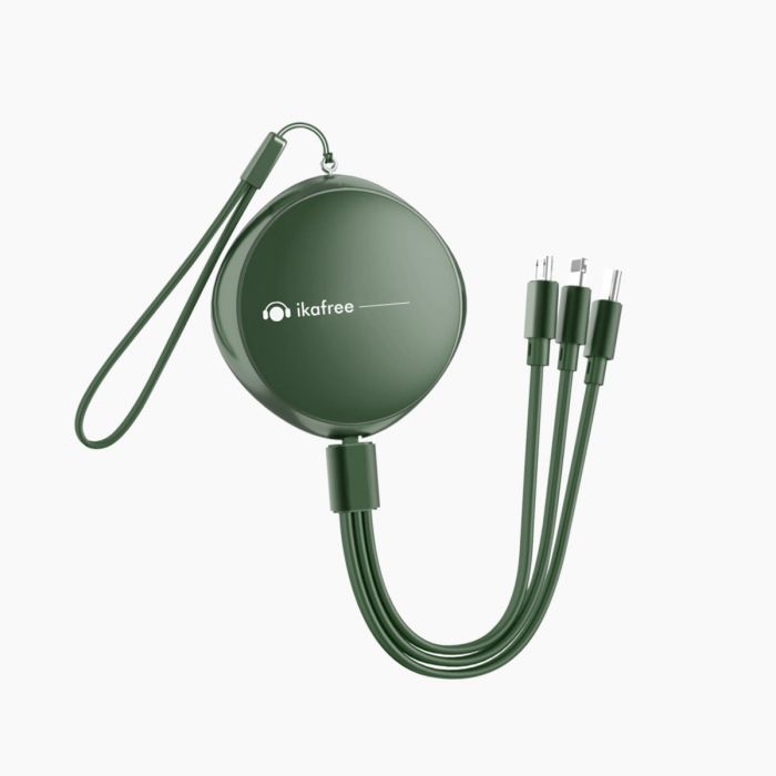 Cable Retractable Micro USB, Type-C, Lightning