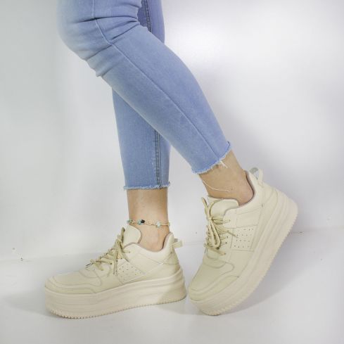 Zapatilla 1051 Hueso - Stock