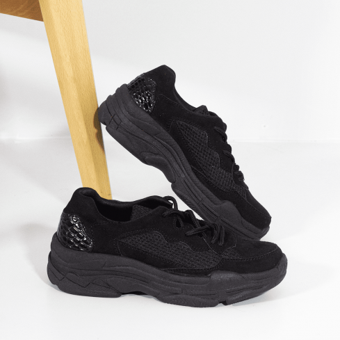 Zapatilla 774 Negro D - Stock