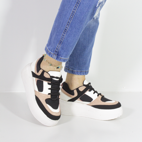 Zapatilla 802 Negro A - Stock