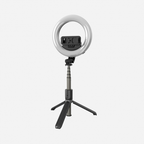 Selfie Stick L07 con Trípode, Luz y Control Remoto Inalámbrico